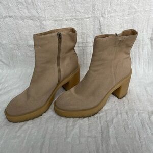 DOLCE VITA - Platform Suede Booties